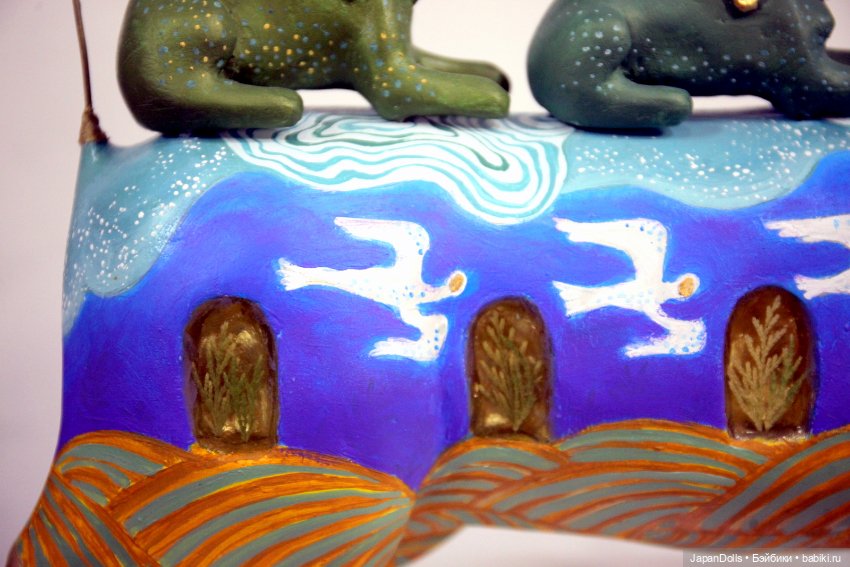 "Путешествие сфинксов" на выставке "Куклы с характером. Четвертая высота" (фото 5)