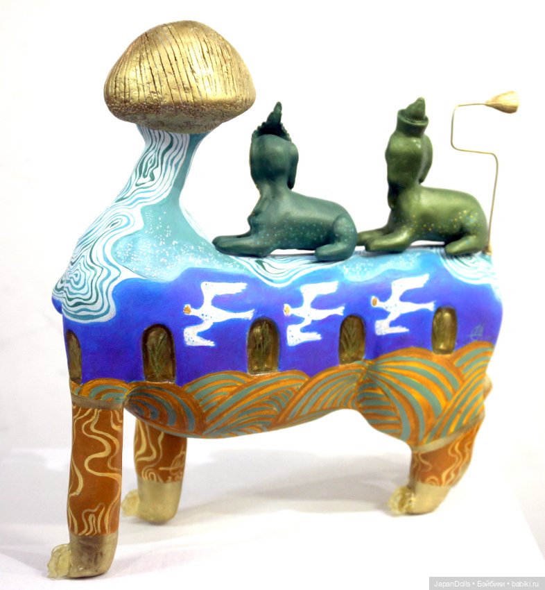 "Путешествие сфинксов" на выставке "Куклы с характером. Четвертая высота" (фото 9)