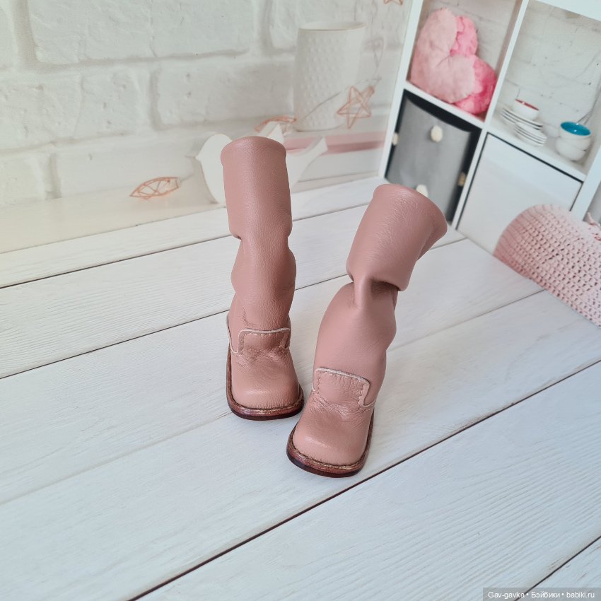 Сапожки для Паолки — Одежда и обувь для кукол своими руками: фото (фото 7)