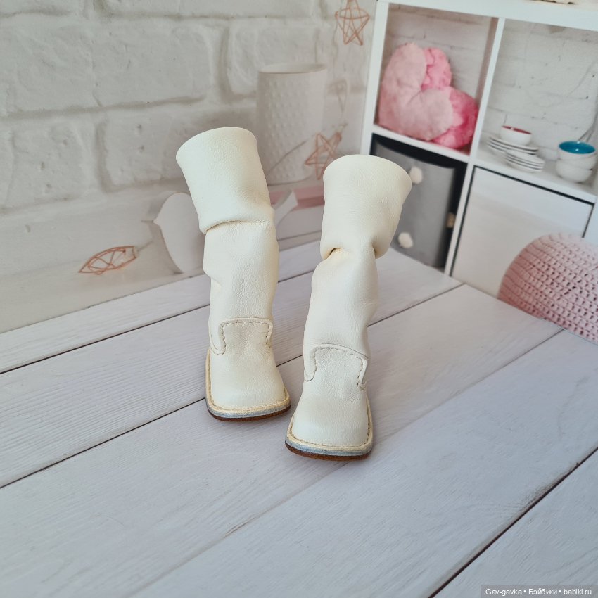 Сапожки для Паолки — Одежда и обувь для кукол своими руками: фото (фото 5)