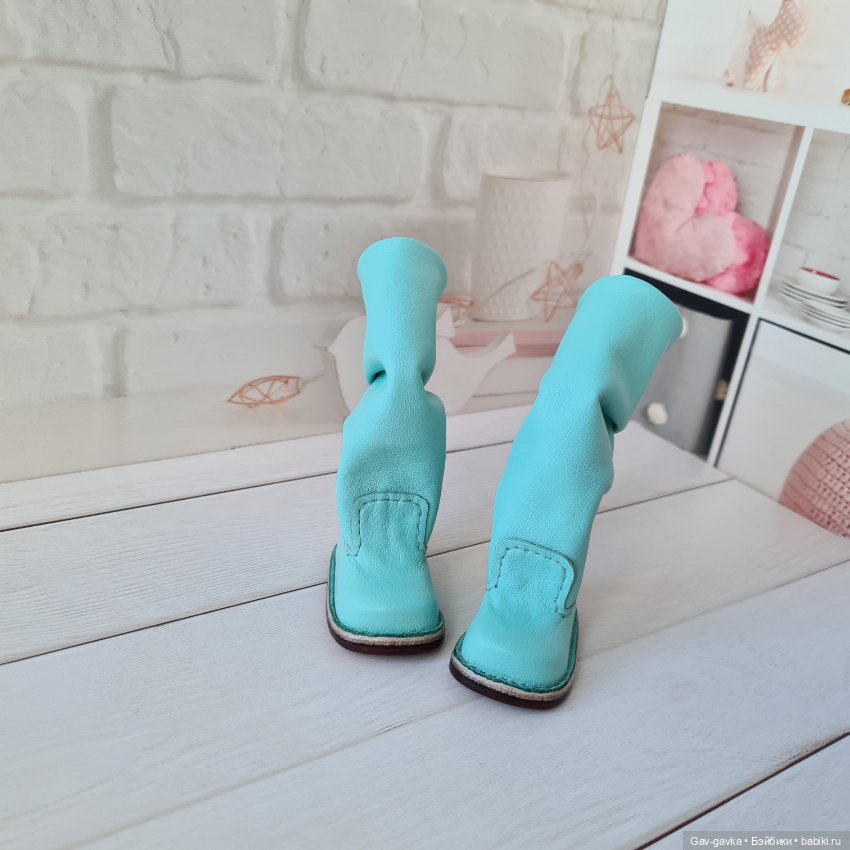Сапожки для Паолки — Одежда и обувь для кукол своими руками: фото (фото 4)