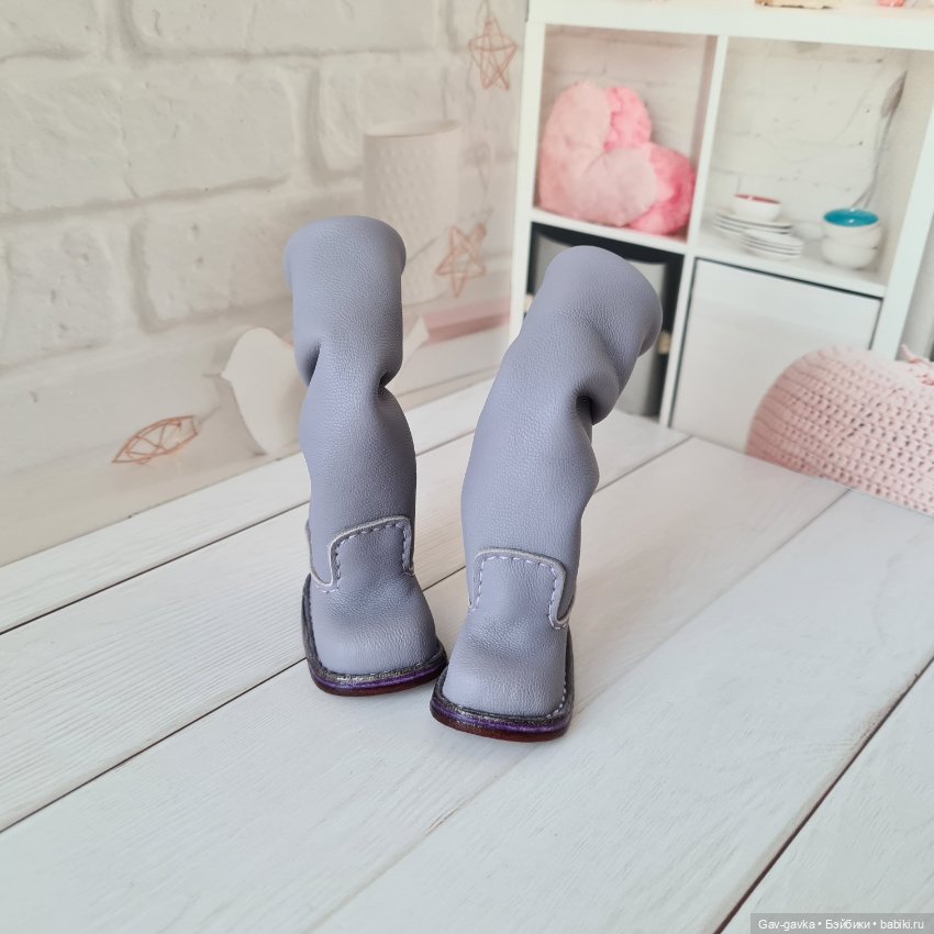 Сапожки для Паолки — Одежда и обувь для кукол своими руками: фото (фото 3)