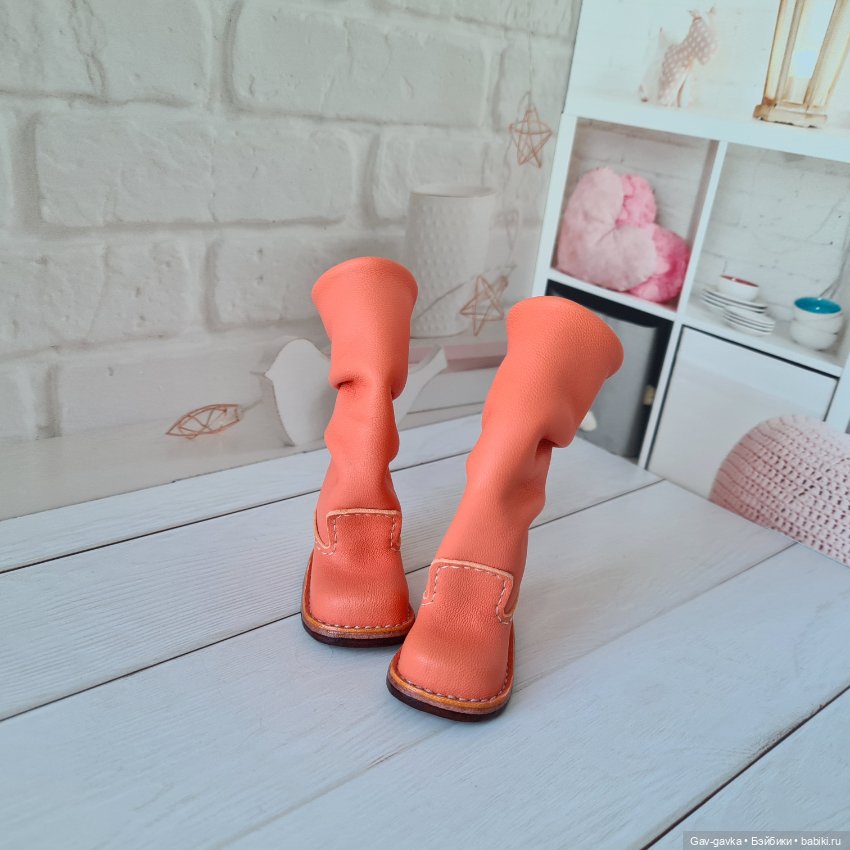 Сапожки для Паолки — Одежда и обувь для кукол своими руками: фото (фото 2)