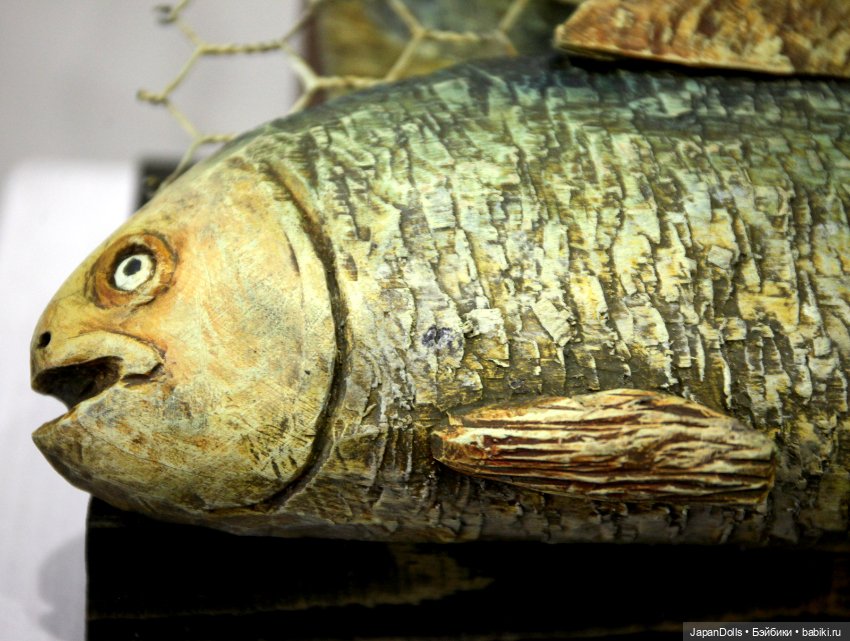 "Рыбаки с сетью" на выставке "Куклы с характером. Четвертая высота" (фото 2)