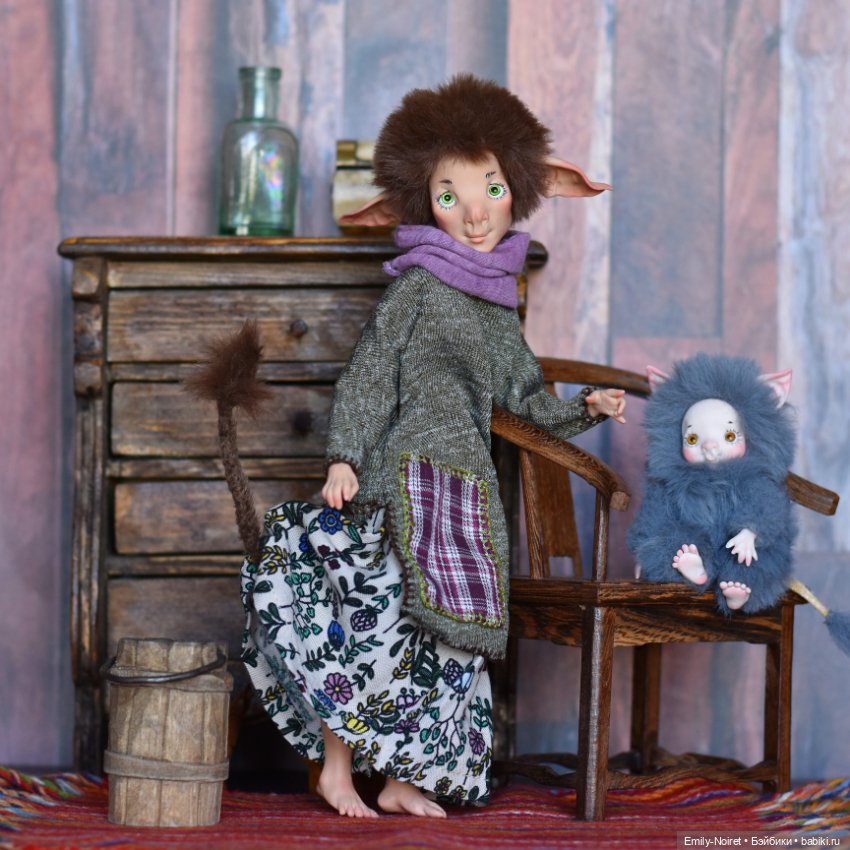 Амелия и Фунтик — Домашние фото авторских кукол: личные коллекции (фото 3)