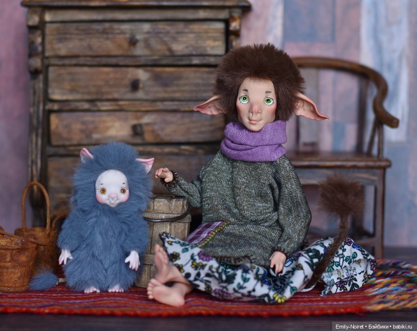 Амелия и Фунтик — Домашние фото авторских кукол: личные коллекции (фото 6)