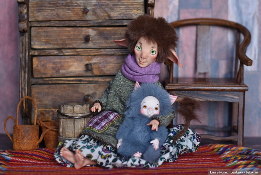 Амелия и Фунтик — Домашние фото авторских кукол: личные коллекции (фото 9)