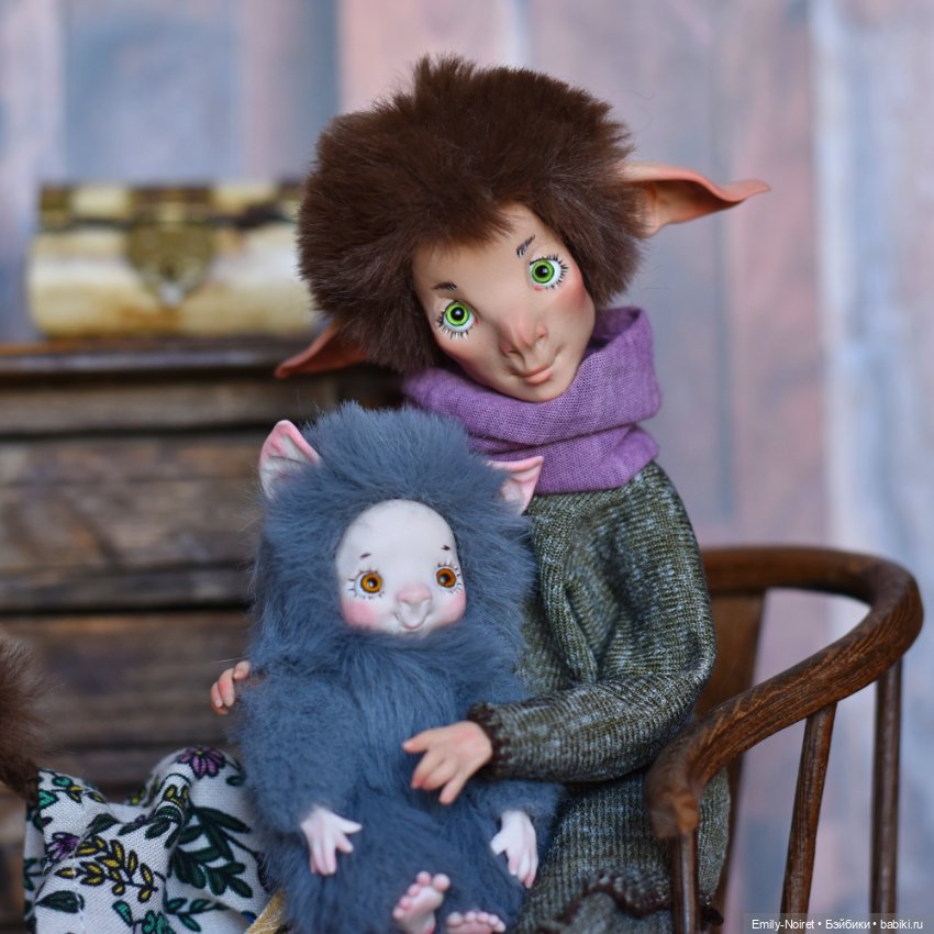 Амелия и Фунтик — Домашние фото авторских кукол: личные коллекции (фото 2)