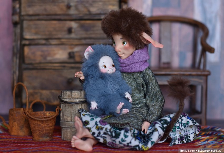Амелия и Фунтик — Домашние фото авторских кукол: личные коллекции (фото 7)
