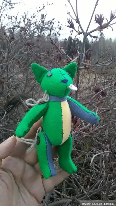 Зелёная планета — Текстильные игрушки и примитивы: кофейные