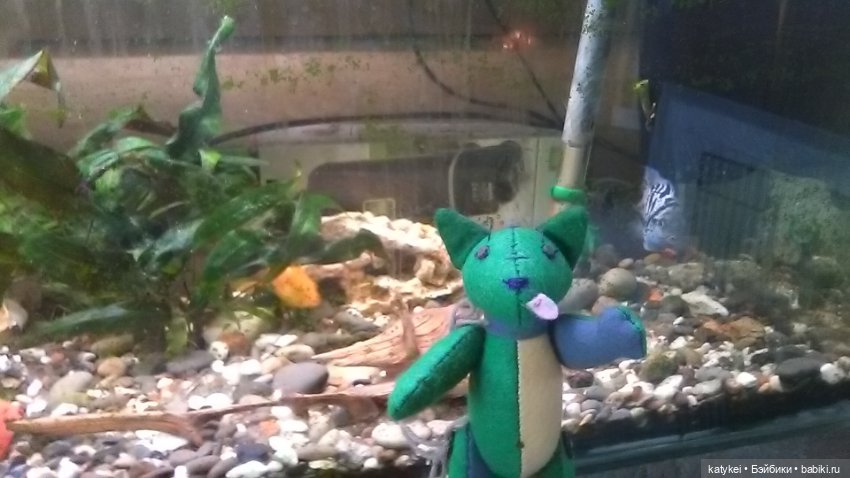 Зелёная планета — Текстильные игрушки и примитивы: кофейные