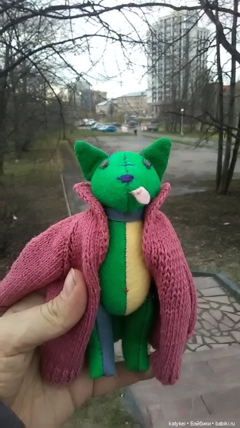 Зелёная планета — Текстильные игрушки и примитивы: кофейные