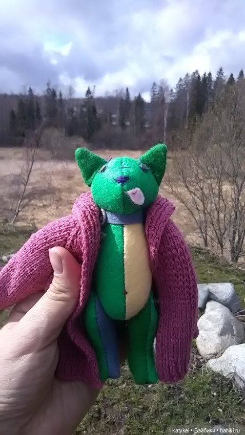 Зелёная планета — Текстильные игрушки и примитивы: кофейные (фото 6)