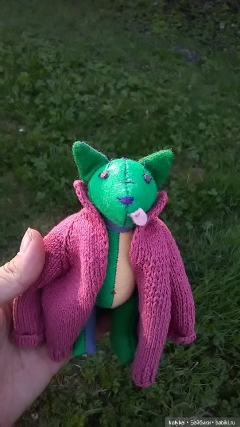 Зелёная планета — Текстильные игрушки и примитивы: кофейные