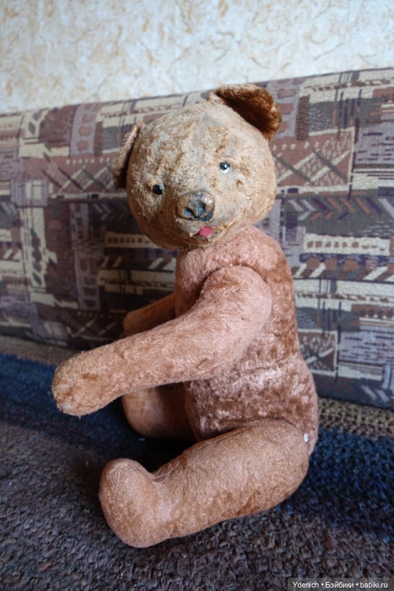 Игрушки нашего детства. Мой старенький медведь (фото 2)