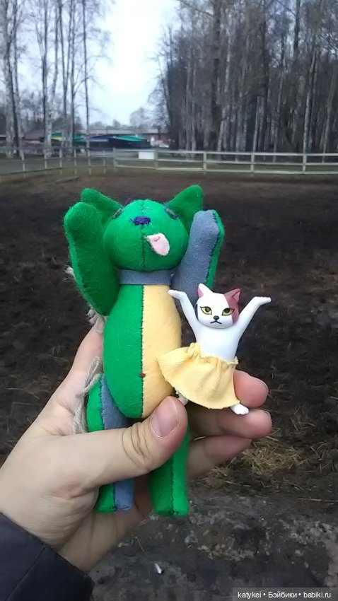 Зелёная планета — Текстильные игрушки и примитивы: кофейные (фото 4)