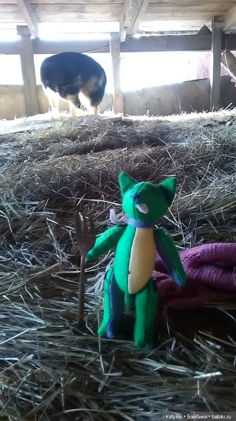 Зелёная планета — Текстильные игрушки и примитивы: кофейные