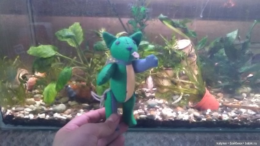 Зелёная планета — Текстильные игрушки и примитивы: кофейные