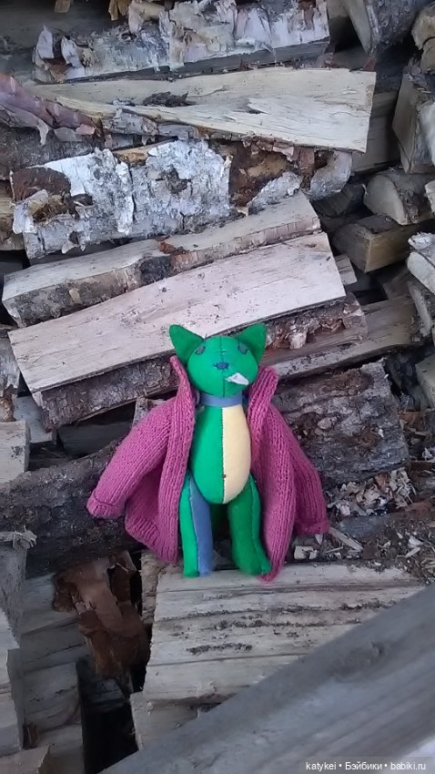 Зелёная планета — Текстильные игрушки и примитивы: кофейные