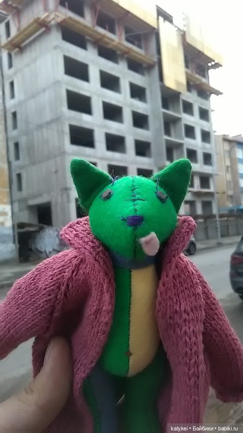 Зелёная планета — Текстильные игрушки и примитивы: кофейные