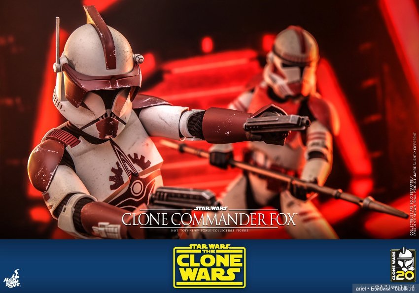 Hot Toys анонсировали фигурку клона Командера Фокса по мотивам анимационного сериала «Звездные войны: Войны клонов»