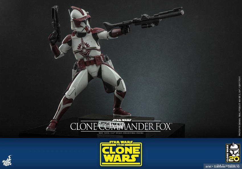 Hot Toys анонсировали фигурку клона Командера Фокса по мотивам анимационного сериала «Звездные войны: Войны клонов» (фото 10)