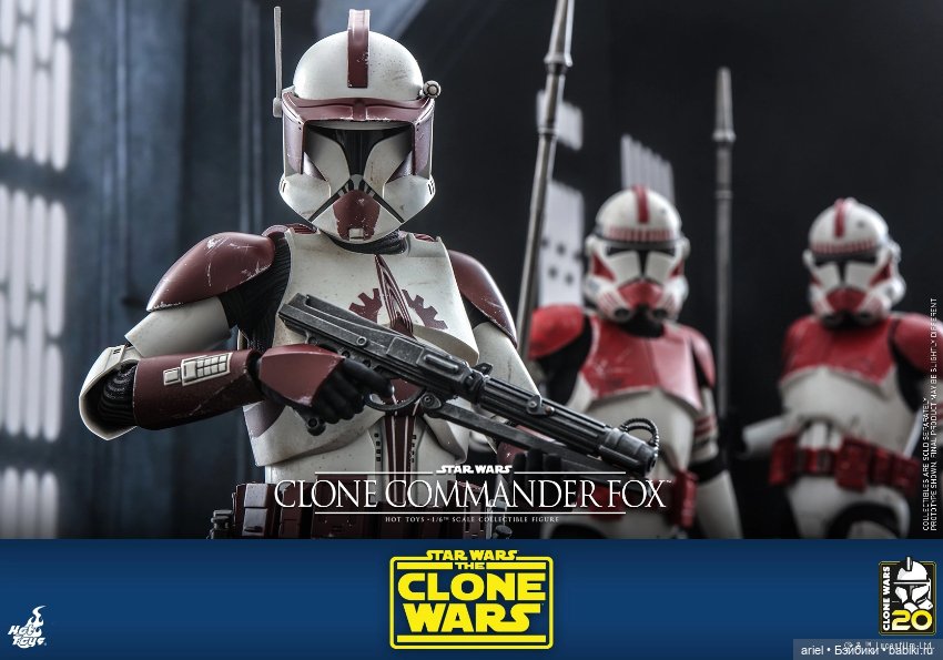 Hot Toys анонсировали фигурку клона Командера Фокса по мотивам анимационного сериала «Звездные войны: Войны клонов» (фото 6)