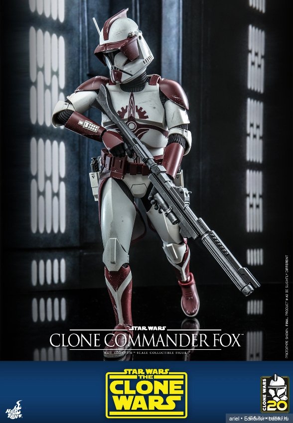 Hot Toys анонсировали фигурку клона Командера Фокса по мотивам анимационного сериала «Звездные войны: Войны клонов» (фото 5)