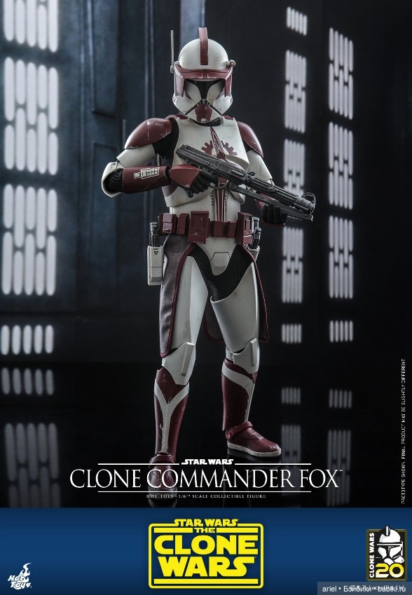 Hot Toys анонсировали фигурку клона Командера Фокса по мотивам анимационного сериала «Звездные войны: Войны клонов» (фото 9)