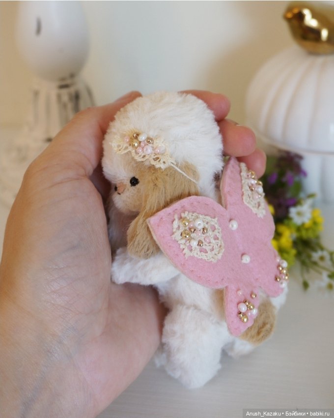 Зайка Аделин 💗 — Авторские мишки Тедди и друзья: фото (фото 2)