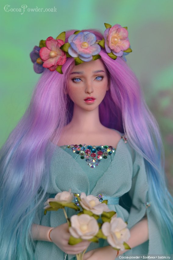 Цветочный образ экшн девушки (фото 6)