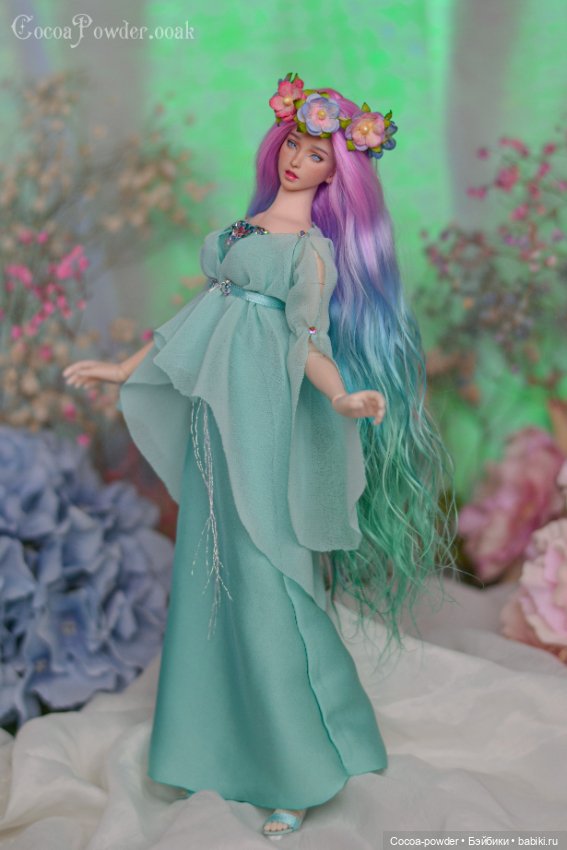 Цветочный образ экшн девушки (фото 5)