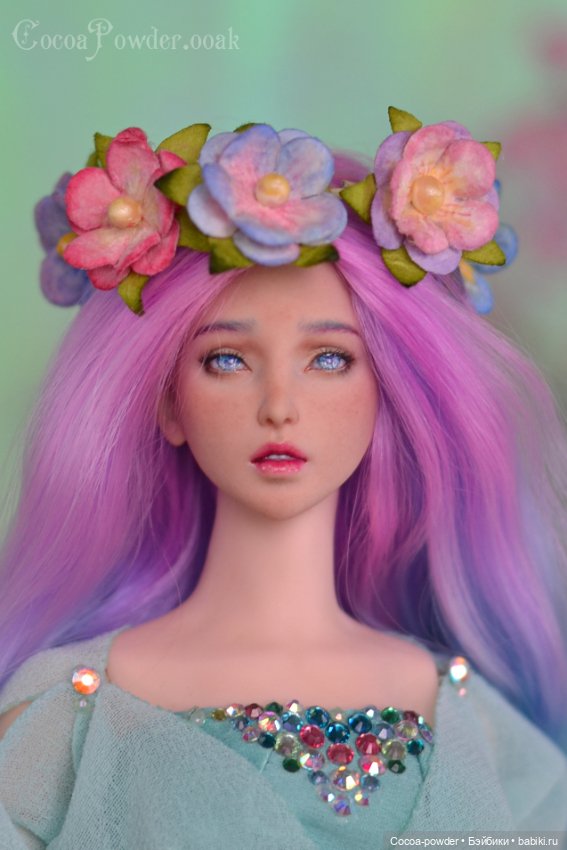 Цветочный образ экшн девушки (фото 2)