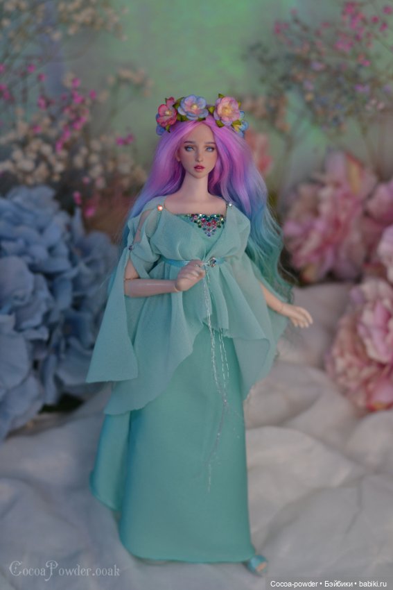 Цветочный образ экшн девушки (фото 4)