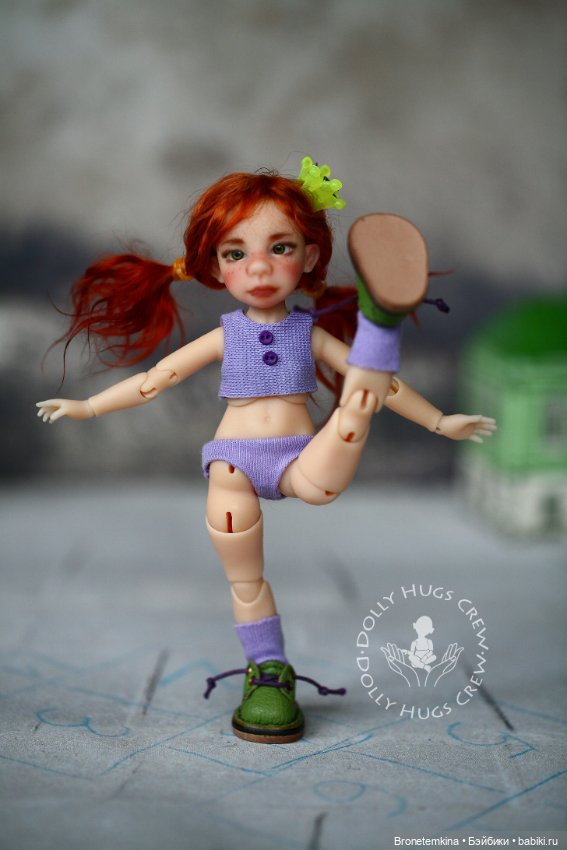 Спортсменка-зажигалка Ника и энергичная разминка (фото 4)