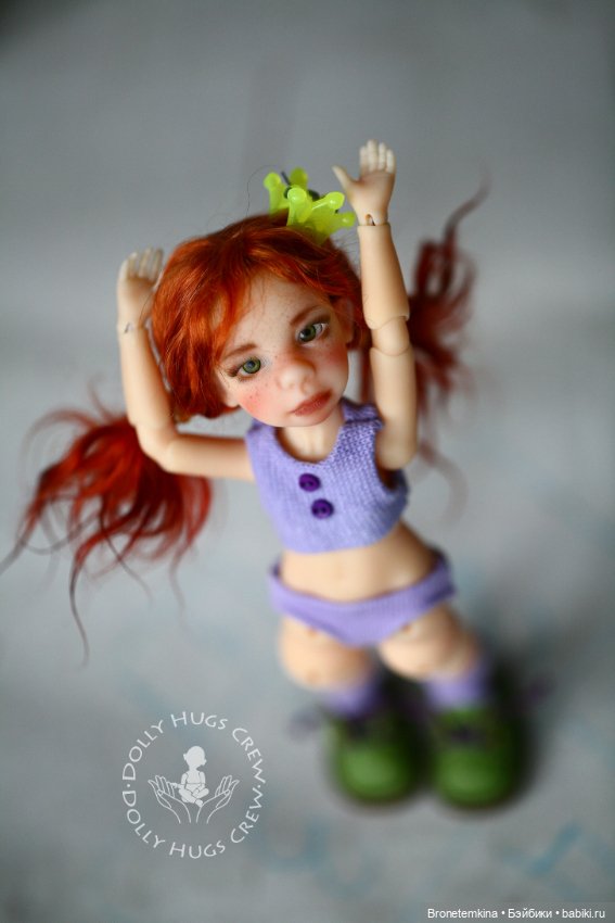 Спортсменка-зажигалка Ника и энергичная разминка (фото 8)