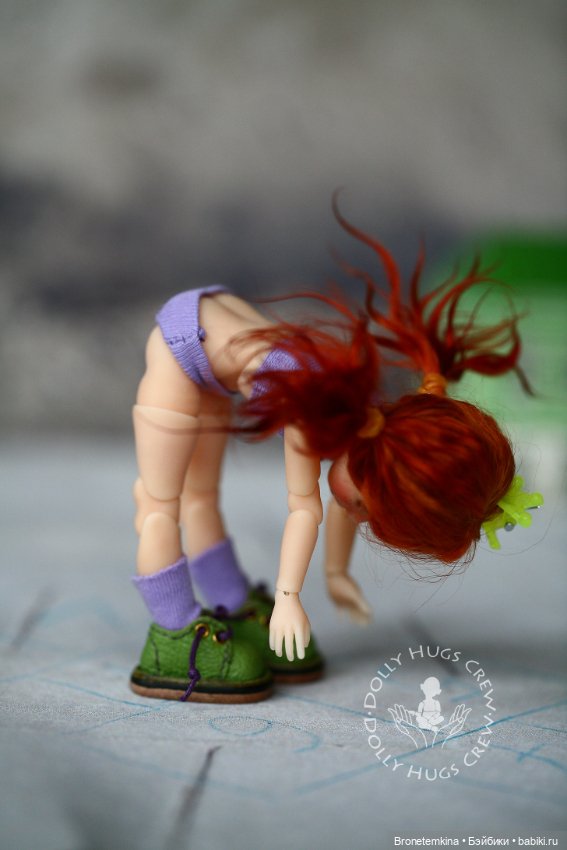 Спортсменка-зажигалка Ника и энергичная разминка (фото 5)