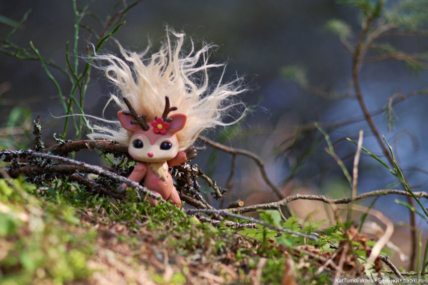 Прогулка (олененок Zelfs от австралийской компании Moose)