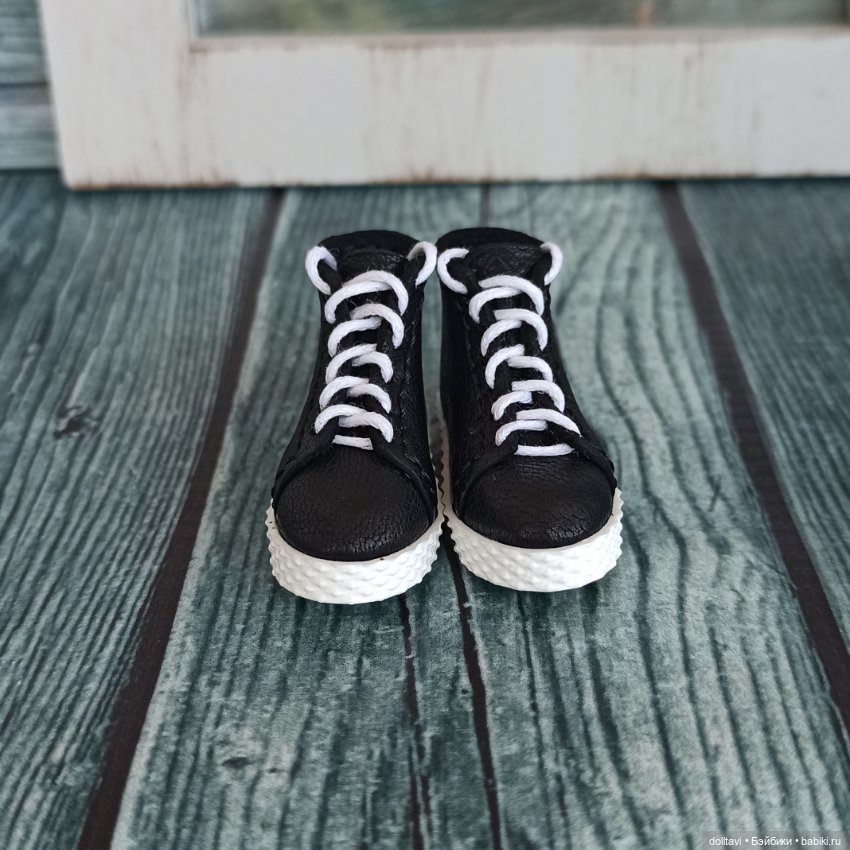 Мои первые кеды для бжд — Одежда и обувь для кукол своими руками: фото (фото 4)