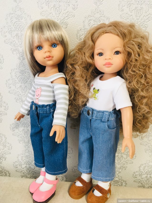 Джинсовое настроение 2, кюлоты для Паолок