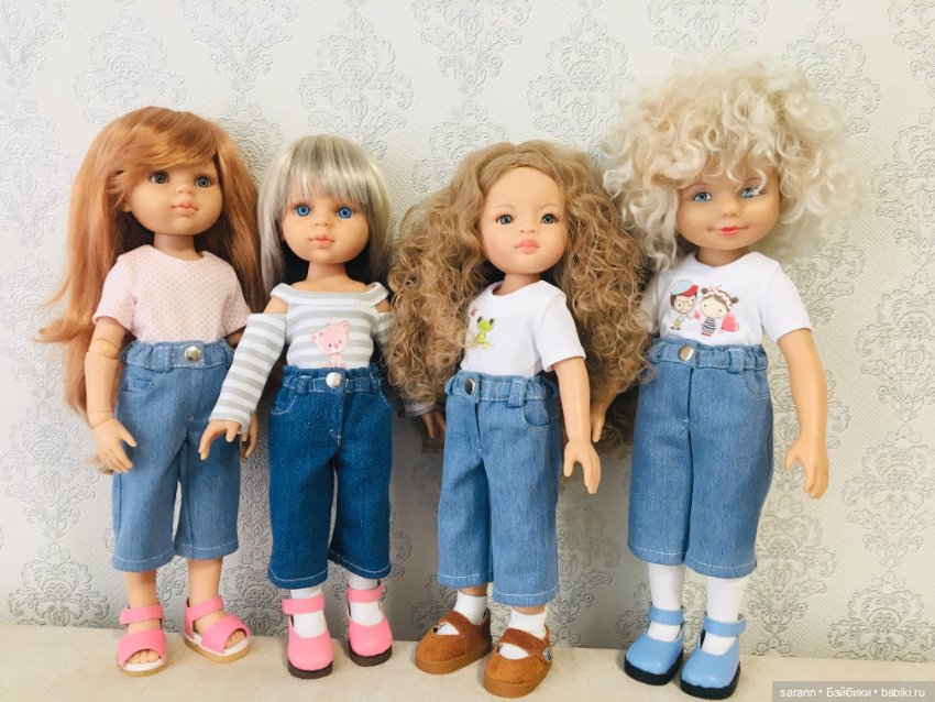 Джинсовое настроение 2, кюлоты для Паолок