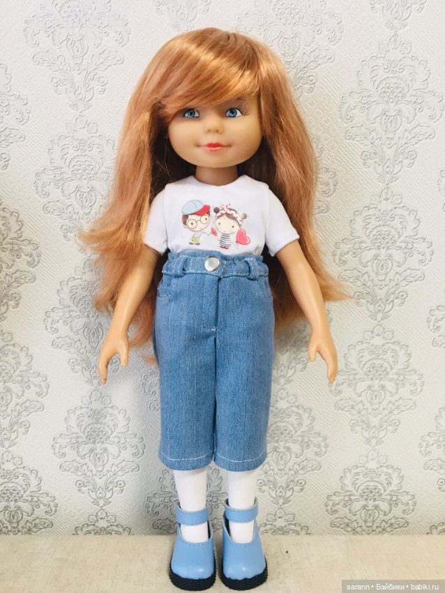 Джинсовое настроение 2, кюлоты для Паолок