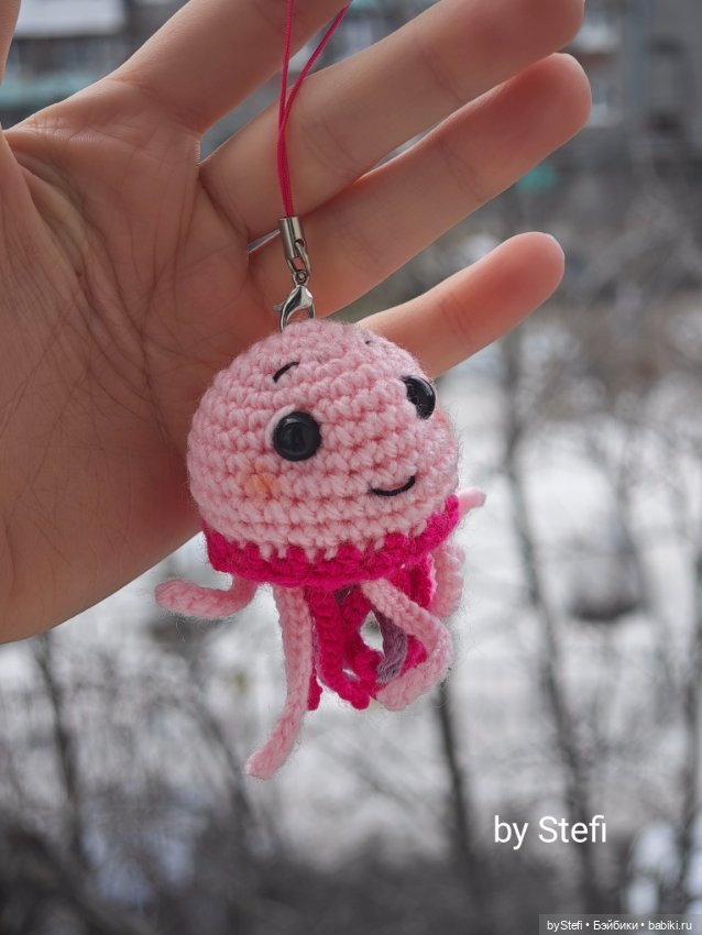 Покажу медузку — Вязаные игрушки и амигуруми: крючком (фото 7)