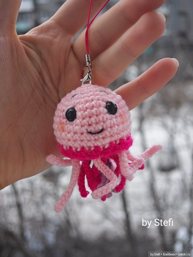 Покажу медузку — Вязаные игрушки и амигуруми: крючком (фото 6)