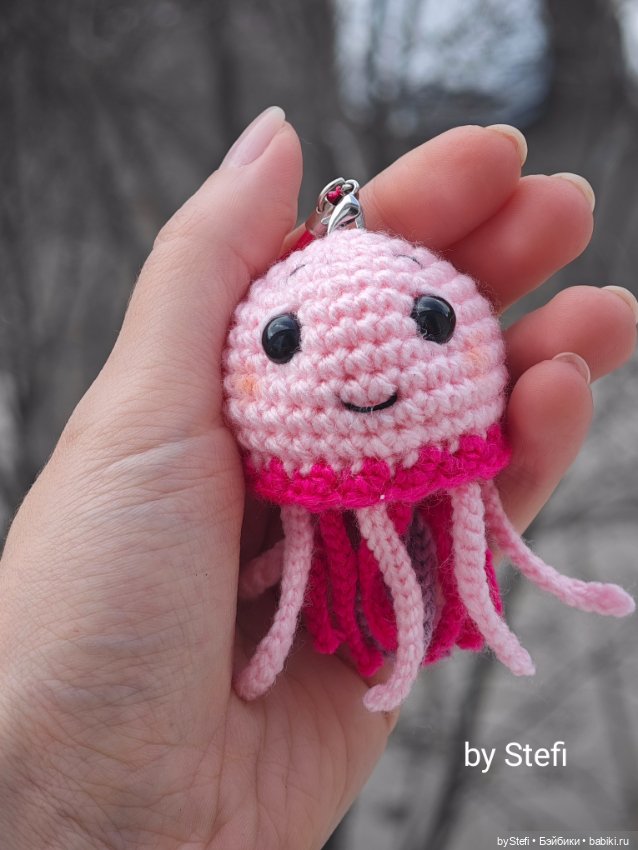 Покажу медузку — Вязаные игрушки и амигуруми: крючком