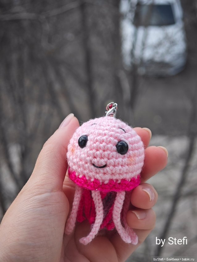 Покажу медузку — Вязаные игрушки и амигуруми: крючком (фото 5)