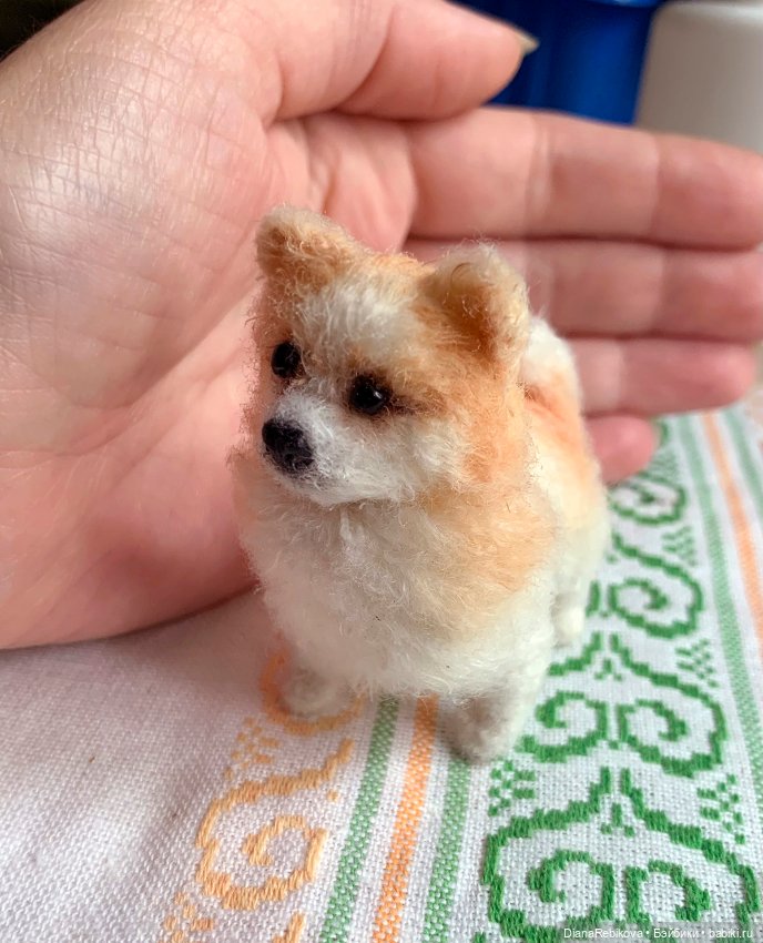 Шпиц по фото — Вязаные игрушки и амигуруми: крючком (фото 5)