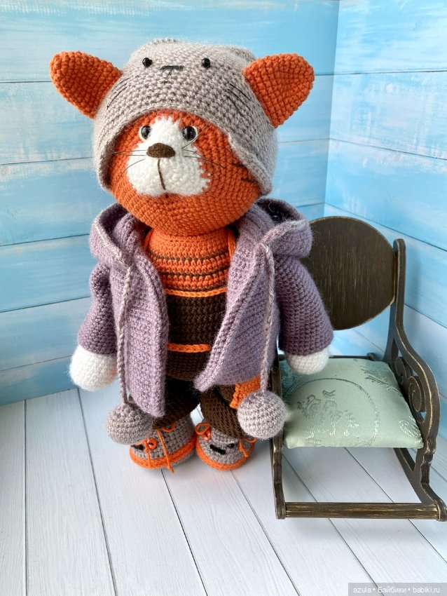 Ох уж эти Кошки - Мишки — Вязаные игрушки и амигуруми: крючком (фото 6)