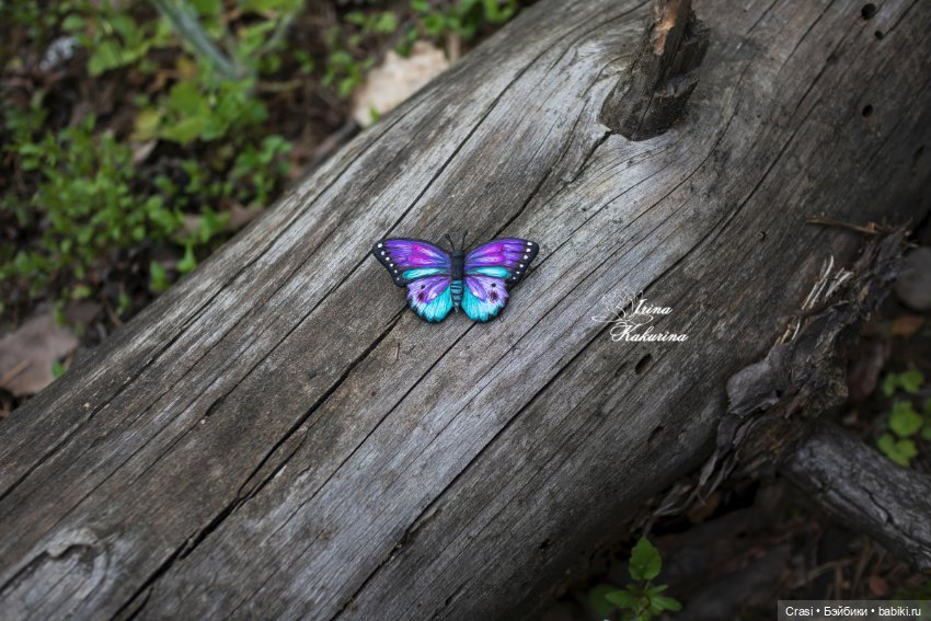 Броши бабочки — Авторские украшения и аксессуары для кукол: фото