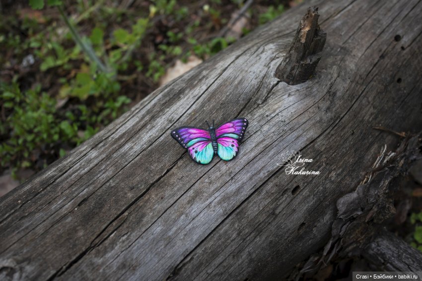Броши бабочки — Авторские украшения и аксессуары для кукол: фото